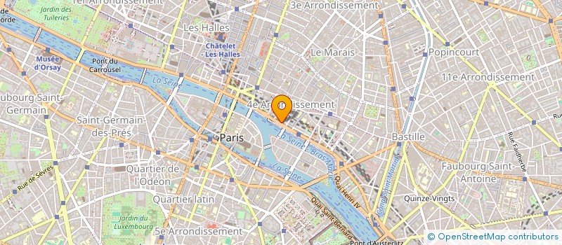 localisation de l'entreprise BEL CANTO EVENEMENTS  PARIS