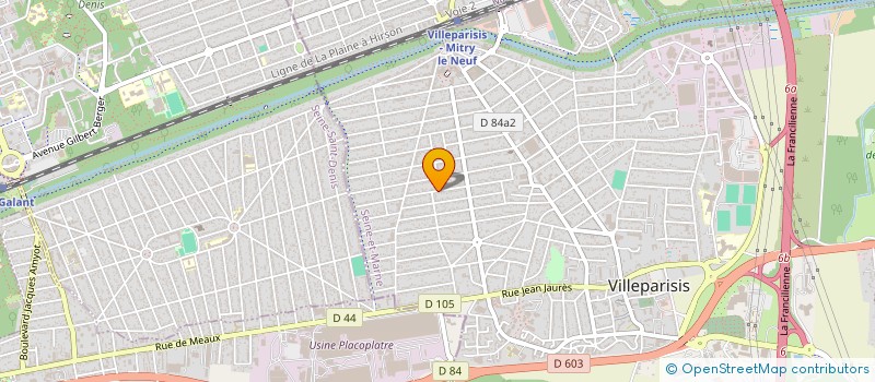 localisation de l'entreprise BEL CONSULTING à VILLEPARISIS