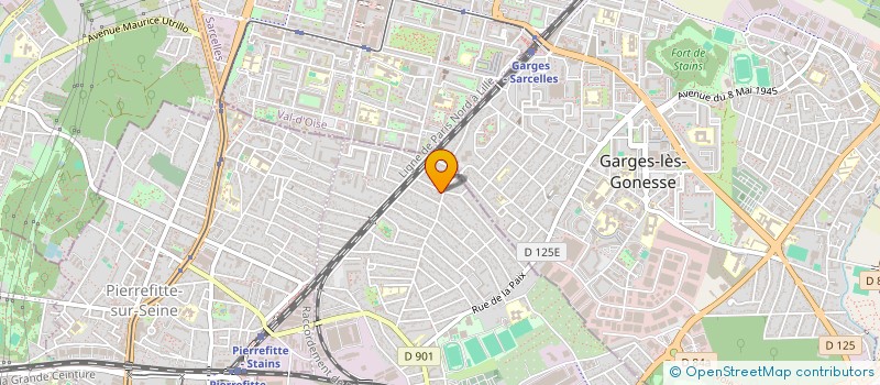 localisation de l'entreprise BEL'DEBARRAS EXPRESS  STAINS