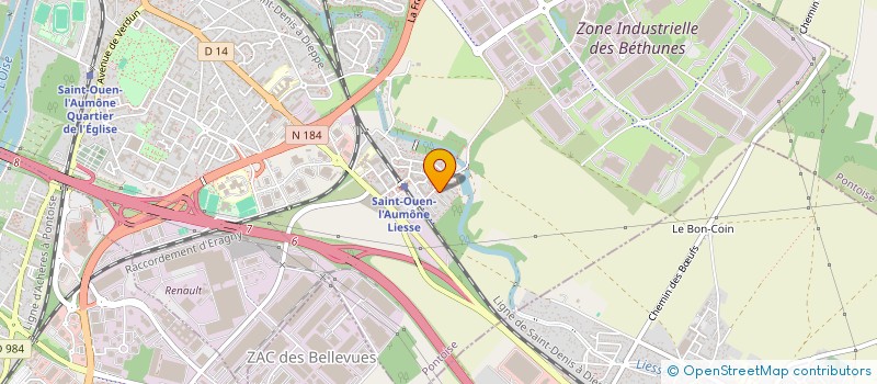 localisation de l'entreprise BEL DESTINASYON à SAINT-OUEN-L'AUMONE