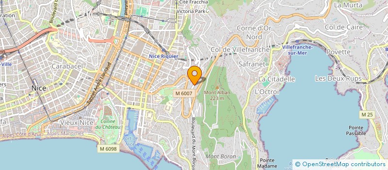 localisation de l'entreprise BEL ENSEMBLE 11 à NICE