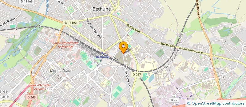 localisation de l'entreprise BEL ENSEMBLE, MEMBRES DU BNI BETHUNE ARTOIS à BETHUNE