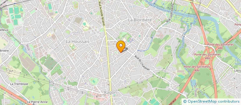 localisation de l'entreprise BEL ETRE  REZE