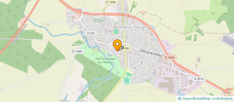 localisation de l'entreprise BEL'EV  FONTENAY-TRESIGNY