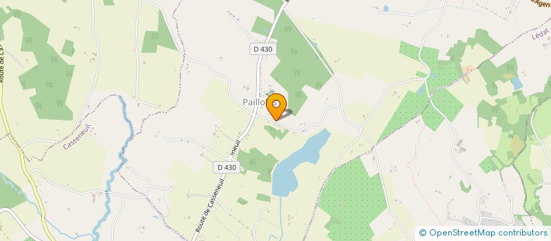 localisation de l'entreprise BEL EVENT'S  PAILLOLES