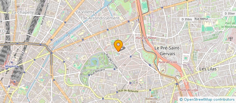 localisation de l'entreprise BEL HABIT  PARIS