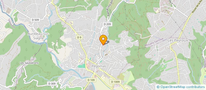 localisation de l'entreprise BEL HAIR  PEGOMAS