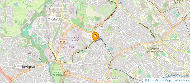 localisation de l'entreprise BEL'HAJ FRERES ET SOEURS SARL à MONTPELLIER