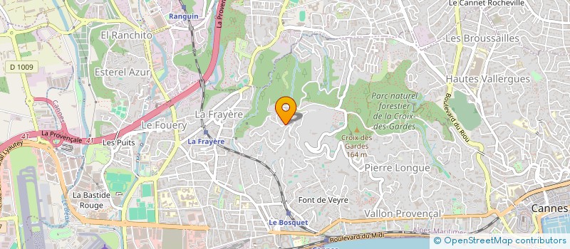 localisation de l'entreprise BEL HORIZON  CANNES