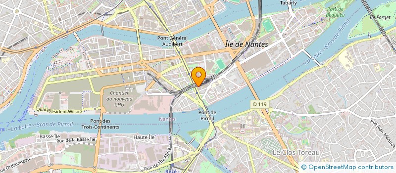 localisation de l'entreprise BEL INNOV PATRIMOINE à NANTES