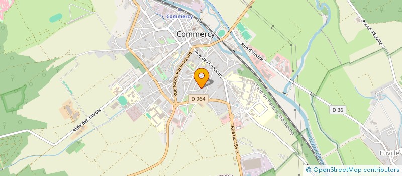 localisation de l'entreprise BEL'INVEST à COMMERCY