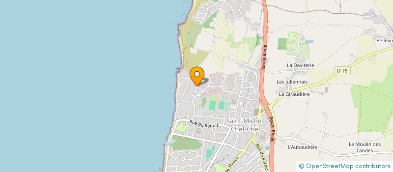 localisation de l'entreprise BEL IRIS  SAINT-MICHEL-CHEF-CHEF