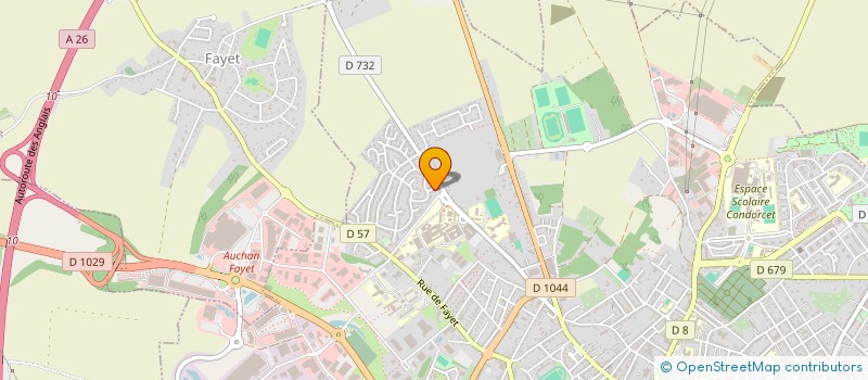 localisation de l'entreprise BEL.K PROD à SAINT-QUENTIN