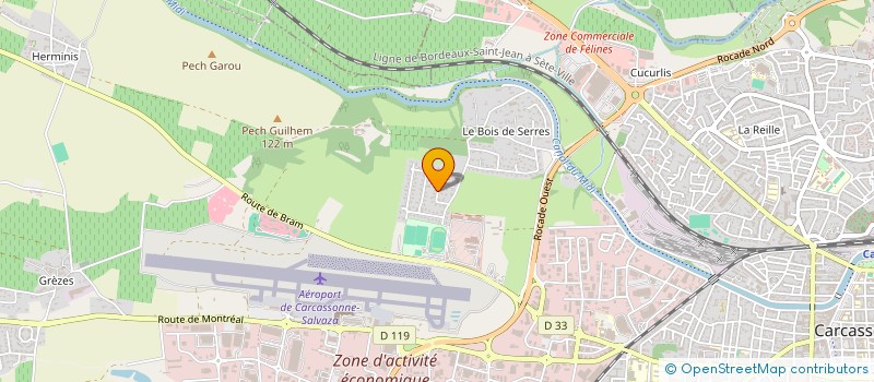 localisation de l'entreprise BEL' LA CONCIERGERIE à CARCASSONNE