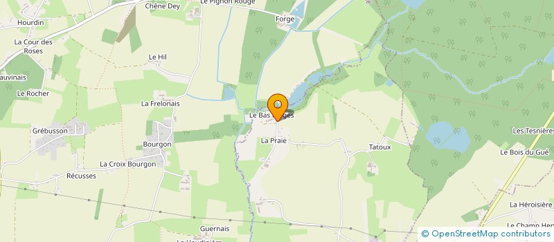 localisation de l'entreprise BEL'LAINE  BRECE