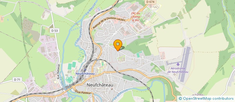 localisation de l'entreprise BEL LIEU à NEUFCHATEAU