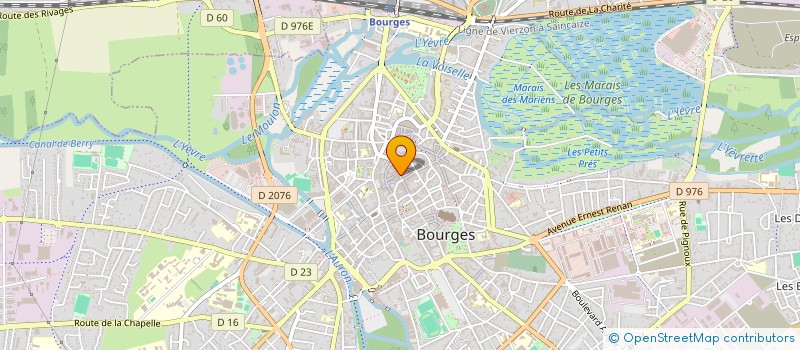 localisation de l'entreprise BEL MENHIR à BOURGES