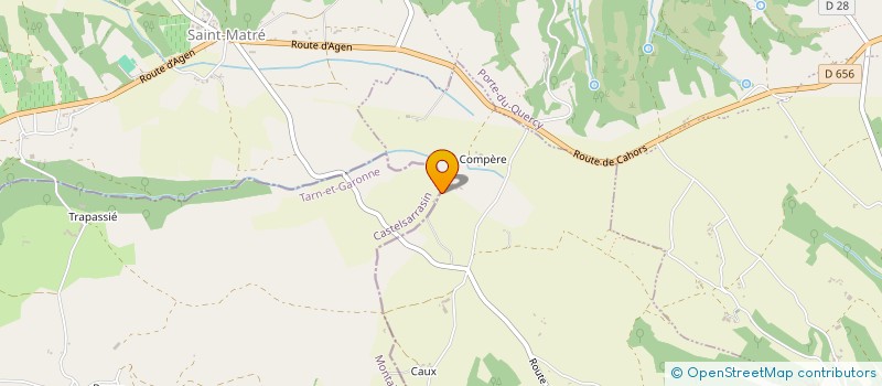 localisation de l'entreprise BEL MONTET  MONTCUQ-EN-QUERCY-BLANC