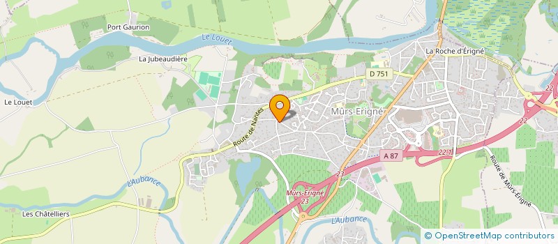 localisation de l'entreprise BEL'OLIVES  MURS-ERIGNE