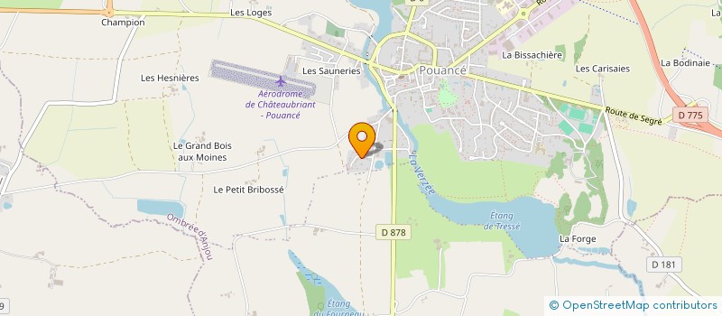 localisation de l'entreprise BEL ORIENT à OMBREE D'ANJOU