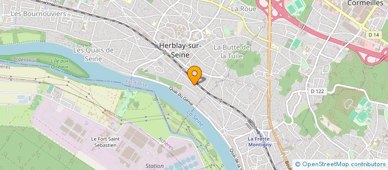 localisation de l'entreprise BEL PAESE  HERBLAY-SUR-SEINE