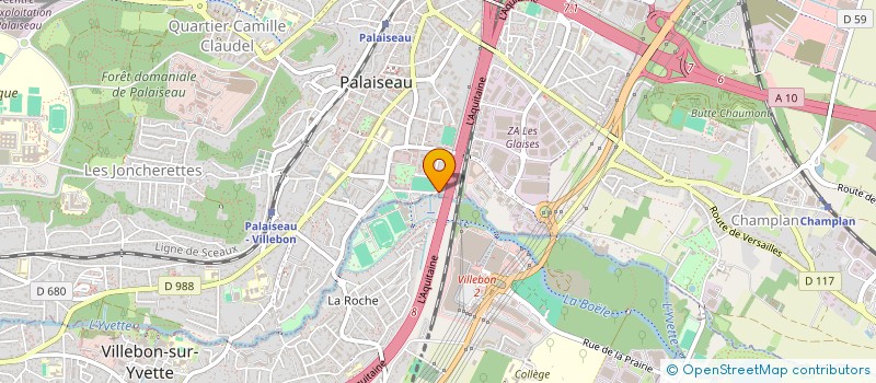 localisation de l'entreprise BEL PLACE  PALAISEAU