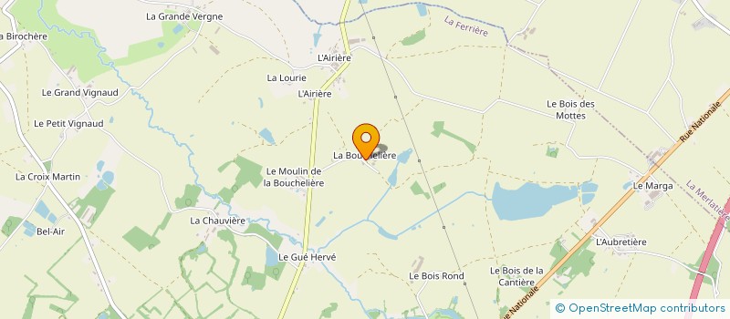 localisation de l'entreprise BEL-R à LA FERRIERE