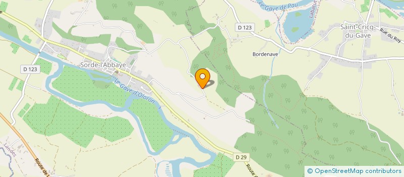 localisation de l'entreprise BEL R ENR  SORDE-L'ABBAYE