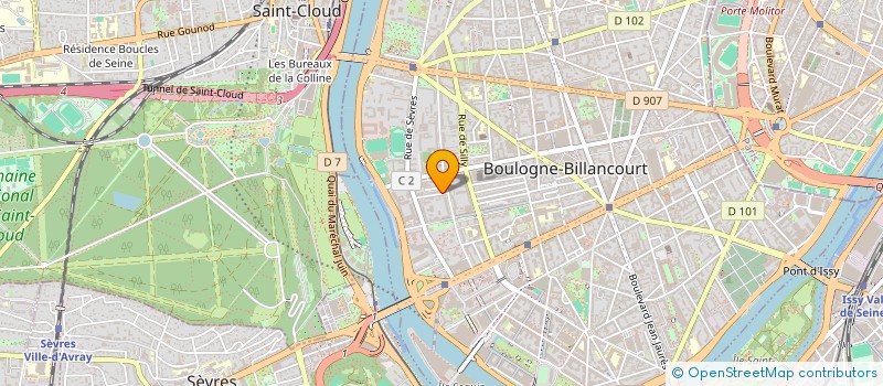 localisation de l'entreprise BEL RENOV TCE à BOULOGNE-BILLANCOURT