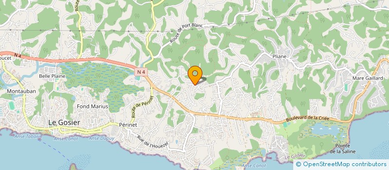 localisation de l'entreprise BEL SIREN LA à LE GOSIER