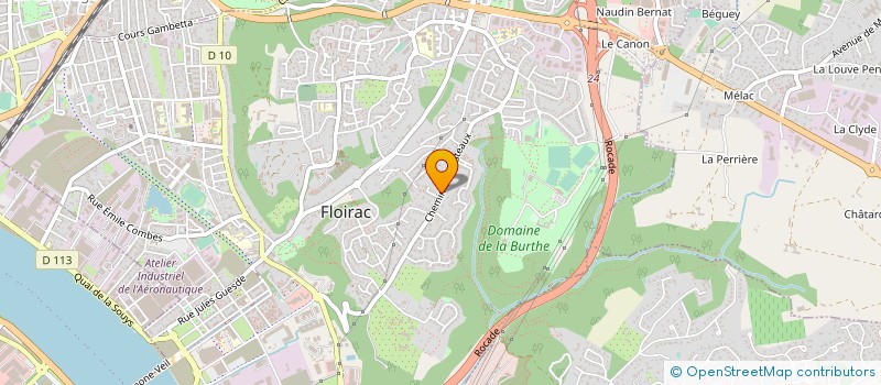 localisation de l'entreprise BEL SITO à FLOIRAC