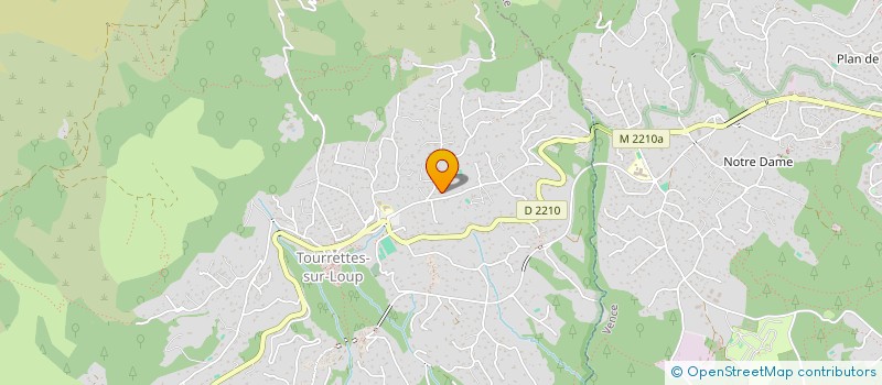 localisation de l'entreprise BEL TERRE à TOURRETTES-SUR-LOUP