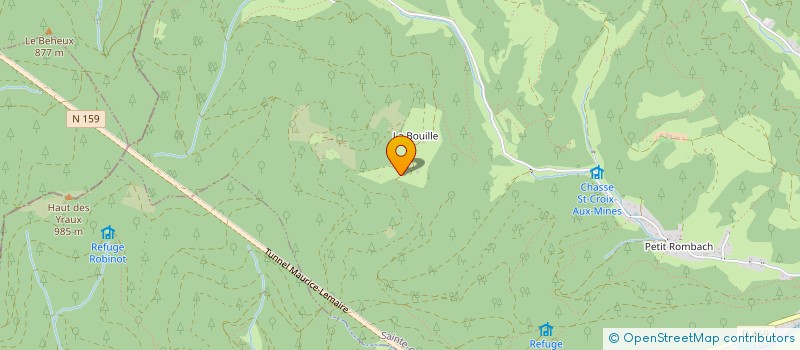 localisation de l'entreprise BEL'TERRE  SAINTE-CROIX-AUX-MINES