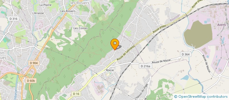 localisation de l'entreprise BEL VIEW  SAINT-PRIVAT-DES-VIEUX