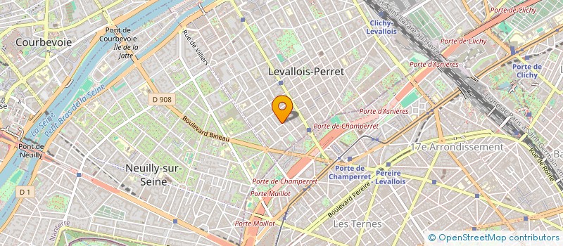 localisation de l'entreprise BEL'YSSIMMA à LEVALLOIS-PERRET