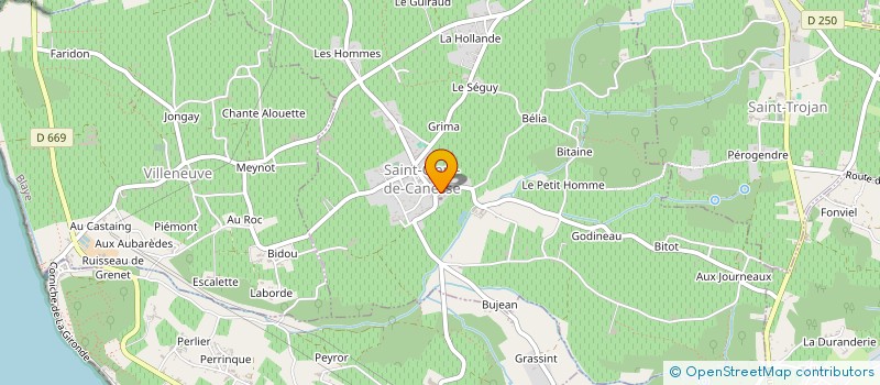 localisation de l'entreprise BEL&ZEN  PUGNAC