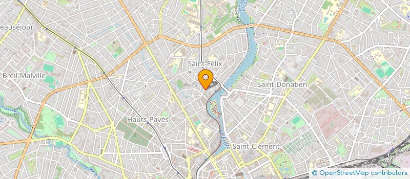 localisation de l'entreprise BEL2PLM  NANTES