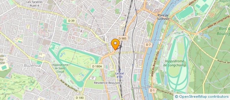 localisation de l'entreprise BEL44 à SURESNES