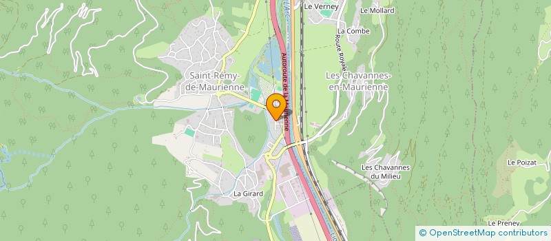 localisation de l'entreprise BELA  SAINT-REMY-DE-MAURIENNE