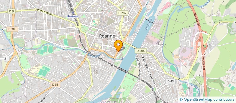 localisation de l'entreprise BELA BABAY CONSEILS à ROANNE