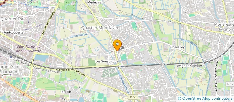 localisation de l'entreprise BELA GROUP  AVIGNON