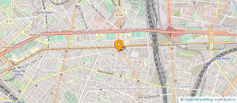 localisation de l'entreprise BELA KAMEL TRANSPORT à PARIS
