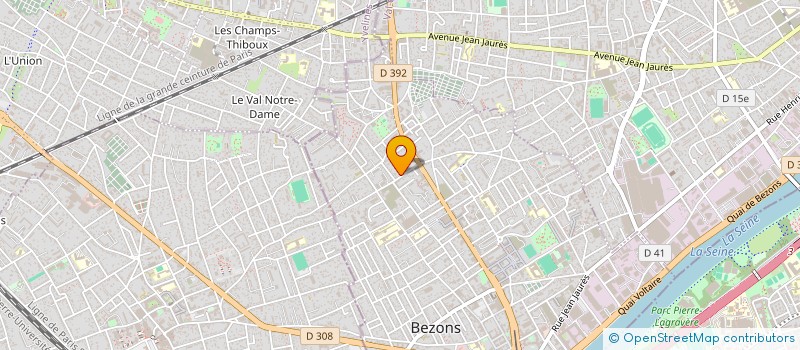 localisation de l'entreprise BELA NETTOYAGE à BEZONS