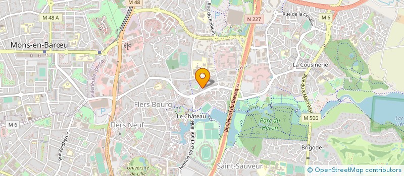 localisation de l'entreprise BELA NOCTURNE  VILLENEUVE-D'ASCQ