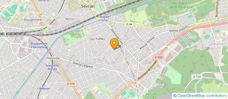 localisation de l'entreprise BELA TAXIS à SEVRAN