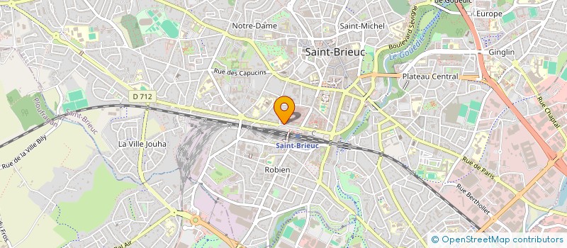 localisation de l'entreprise BELA-VISTA à SAINT-BRIEUC