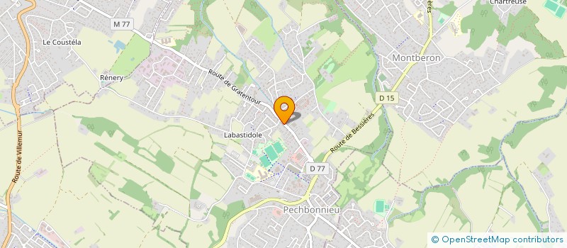 localisation de l'entreprise BELA VISTA  PECHBONNIEU