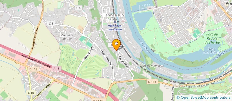 localisation de l'entreprise BELA VISTA  VILLENNES-SUR-SEINE