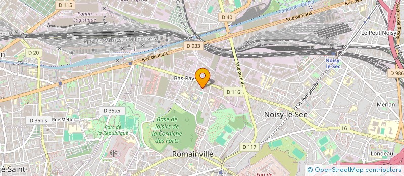 localisation de l'entreprise BELABDI MERWAN CONSEILS à ROMAINVILLE