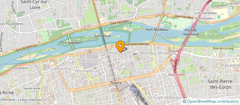 localisation de l'entreprise BELADASA à TOURS